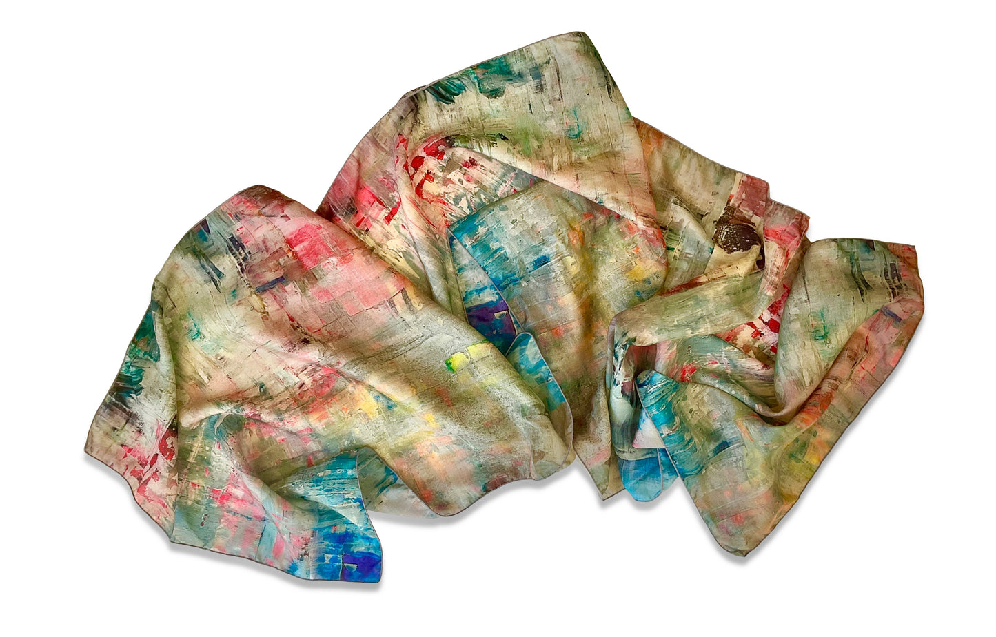 Iridescent Blush Scarf