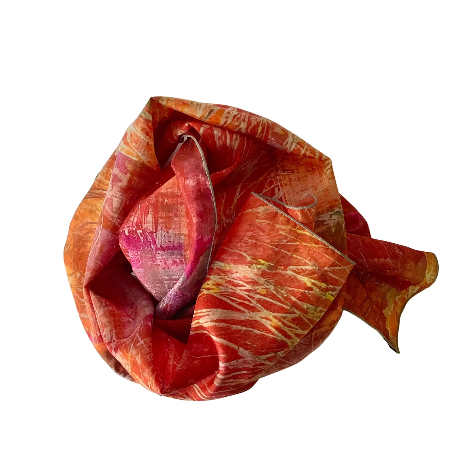 VERMILLION PINK SCARF