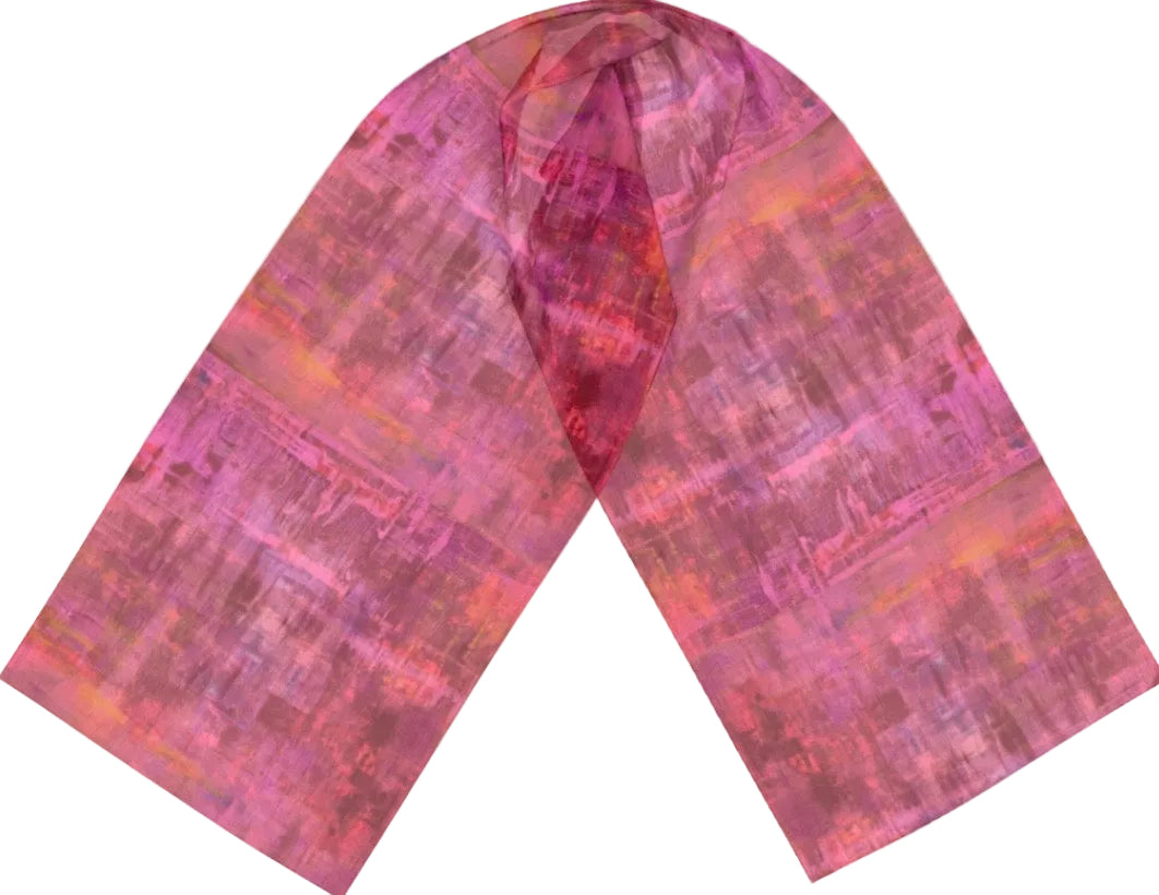 CARMINE ROUGE SCARF