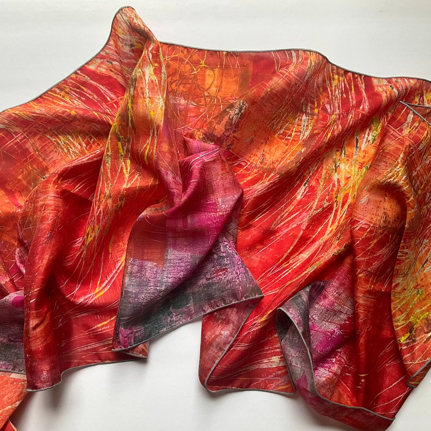 VERMILLION PINK SCARF