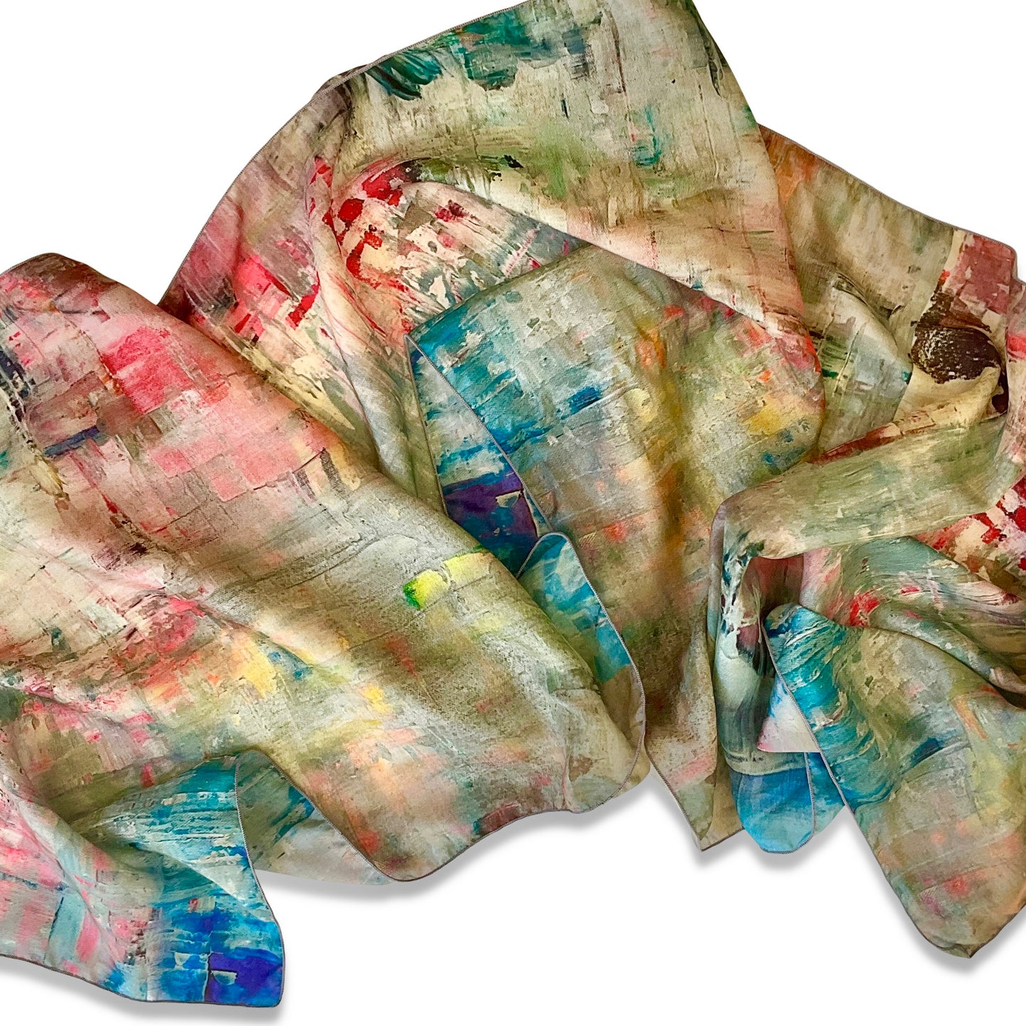 Iridescent Blush Scarf